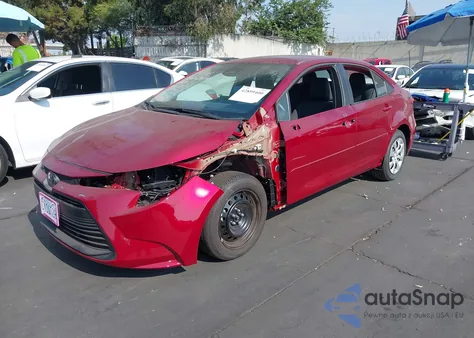 2025 Toyota Corolla Le z USA, uszkodzony, nr VIN 5YFB4MDE5SP291050